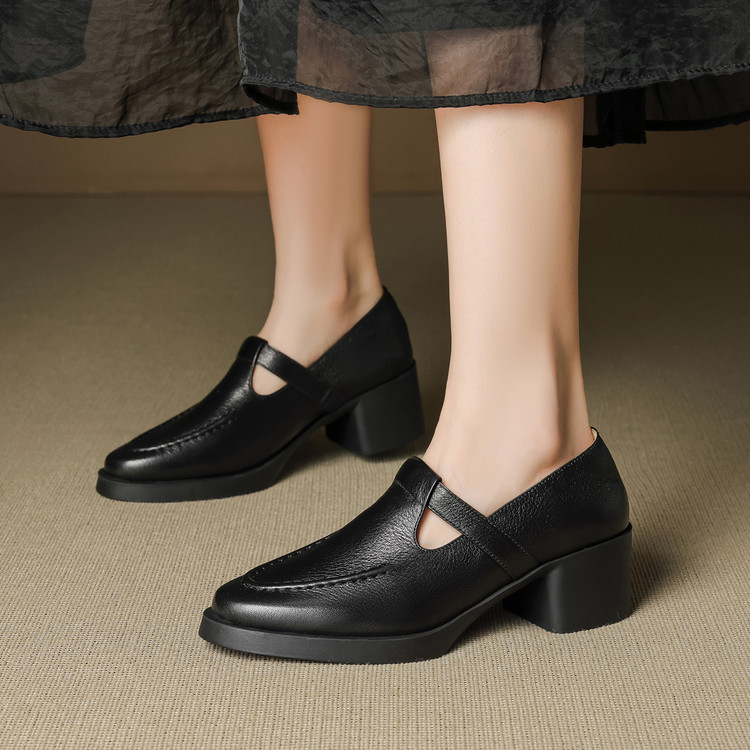 Deep Mouth Flat Shoes Comfortable Slip-On - Image 5